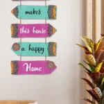 wooden wall hanging