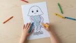 Sea Animals Coloring Book for Kids, Ocean Creatures Learning Activity (PDF Download) - Image 6