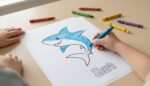 Sea Animals Coloring Book for Kids, Ocean Creatures Learning Activity (PDF Download) - Image 8