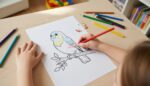 Kids Bird Coloring Book Printable, 66 Birds With Names (Digital Download) - Image 4