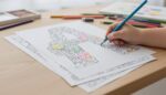 Floral Alphabet Coloring Book, ABC Learning Activity for Kids (Digital Download) - Image 15