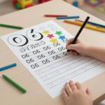Number Tracing Book 1-10, Preschool Learning Worksheet, Toddler Activity (PDF Download)