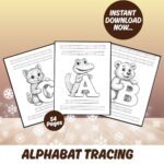 Alphabet Tracing Workbook for Kids | Handwriting Practice (Digital Download)