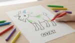 Animal Coloring Book PDF for Kids, 120+ Pages, Jungle Farm Sea Themes (Digital Download) - Image 11