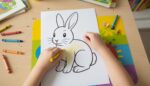 Animal Coloring Book PDF for Kids, 120+ Pages, Jungle Farm Sea Themes (Digital Download) - Image 12