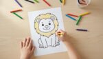 Animal Coloring Book PDF for Kids, 120+ Pages, Jungle Farm Sea Themes (Digital Download) - Image 19