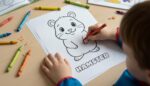 Animal Coloring Book PDF for Kids, 120+ Pages, Jungle Farm Sea Themes (Digital Download) - Image 2