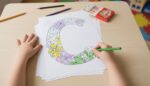 Floral Alphabet Coloring Book, ABC Learning Activity for Kids (Digital Download) - Image 4