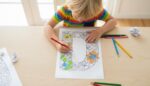 Floral Alphabet Coloring Book, ABC Learning Activity for Kids (Digital Download) - Image 5