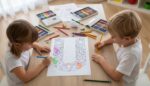 Floral Alphabet Coloring Book, ABC Learning Activity for Kids (Digital Download) - Image 10